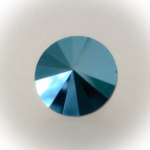 Swarovski rivoli 12mm, Metallic blue