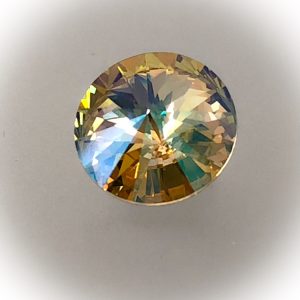 Swarovski rivoli 12mm, Luminous green