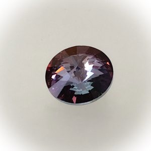 Swarovski rivoli 12mm, Aquamarine antique rose