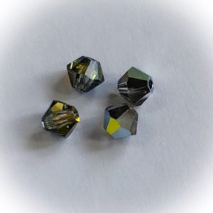 Preciosa 6mm bicone Crystal marea, 20kpl