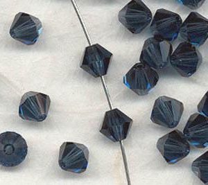 Preciosa 8mm bicone Montana, 10kpl