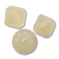 Swarovski 6mm bicone, Sand opal
