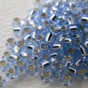 8.92430 - Silver lined light sapphire, 10g