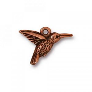 TierraCast® Hummingbird riipus 18x14mm, kupari