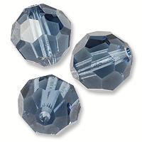 Swarovski 8mm pyöreä Denim blue, 2kpl