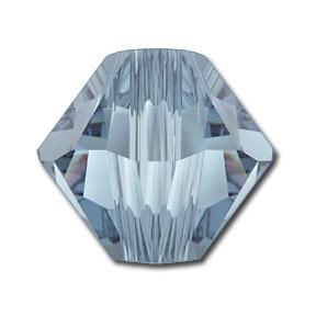 Swarovski 4mm bicone, Denim blue