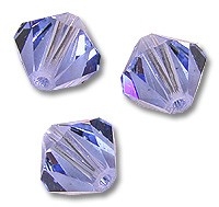 Swarovski 4mm bicone, Light sapphire