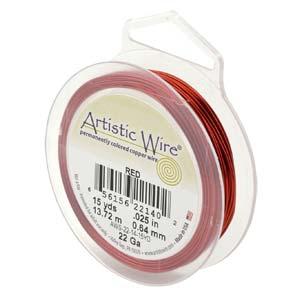 Artistic wire® kuparilanka 0.8 mm punainen 13.7m