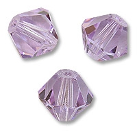 Swarovski 4mm bicone, Violet