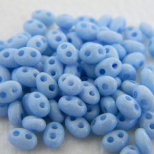 Twin bead Opaque light blue, 20g