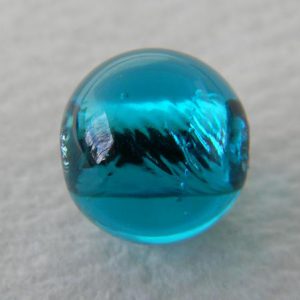 Foliohelmi pyöreä 12mm teal