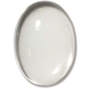 Clear glass cabochons