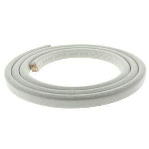 Regaliz nahka 10x7mm valkoinen, 20cm