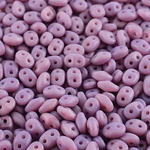 Superduo 2.5x5mm Opal violet matte 12g