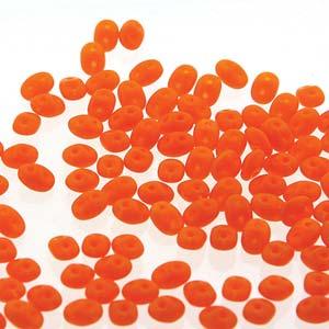 Superduo 2.5x5mm Opal dark amber matte 12g