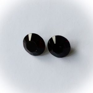 1088 Swarovski chaton SS39, 8mm Smoked topaz