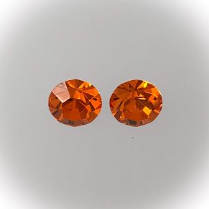 Preciosa chaton 8.2mm Sun, 4pcs