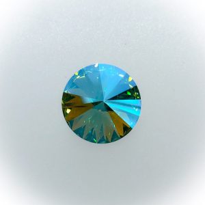 Swarovski rivoli 12mm, Light turquoise glacier blue