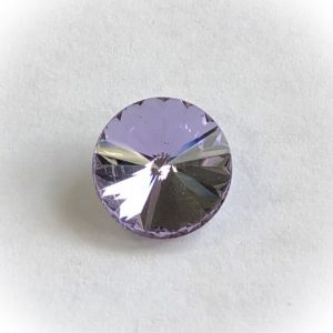 Glass rivoli 10mm, Violet