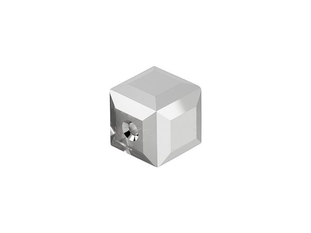 Swarovski kuutio Light chrome 6mm, 2kpl