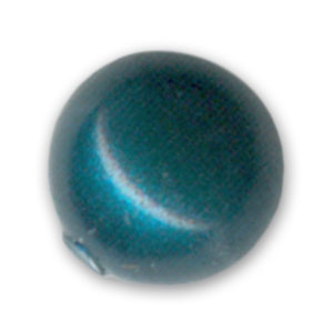 Swarovski half drilled round 8mm Petrol, 2pcs