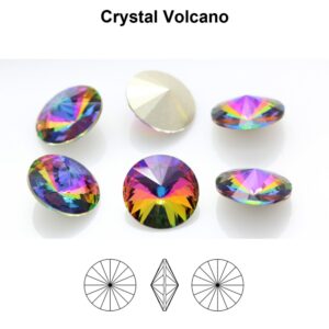 Kristalli rivoli 14mm, Crystal volcano
