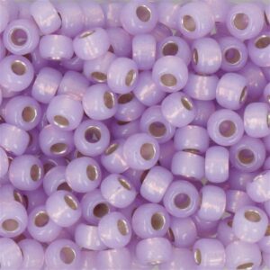 6.9574 - Dyed silver lined lilac alabaster,10g