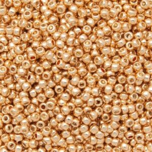 TR11.PF551 - Toho Permanent finish galvanised rose gold