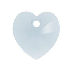 Swarovski heart 10.3x10mm, Air blue opal