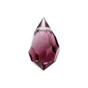 Preciosa pisara 9x15mm Amethyst, 2kpl