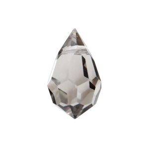 Preciosa pisara 9x15mm Crystal velvet, 2kpl