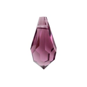 Preciosa pisara 6.5x13mm Amethyst, 2kpl