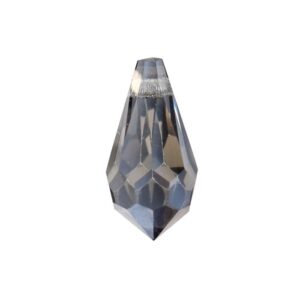 Preciosa pisara 7.5x15mm Crystal valentinite, 2kpl