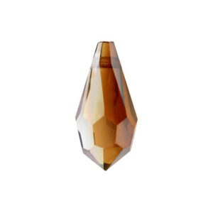 Preciosa pisara 6.5x13mm Crystal venus, 2kpl