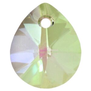 Kristalli pisara riipus 12x10mm Crystal ghost light, 2kpl
