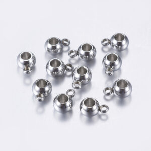 304 Stainless steel bail with loop 9x6x4.5mm