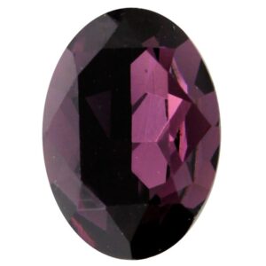 Crystal cabochon oval 30x20mm, Amethyst