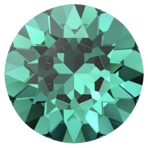 1088 Swarovski chaton SS39, 8mm Re-invented caribbean green