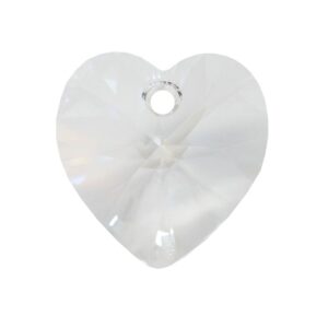 Swarovski heart 10.3x10mm, Crystal diamond light touch