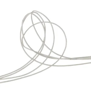 Silver plated French wire 0.9mm, 35-40cm