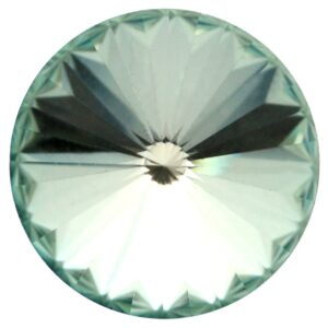 Crystal rivoli 14mm, Soft light turquoise