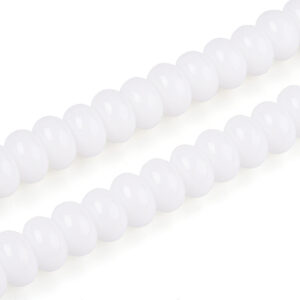 Rondelli 8x5mm Valkoinen, 40kpl