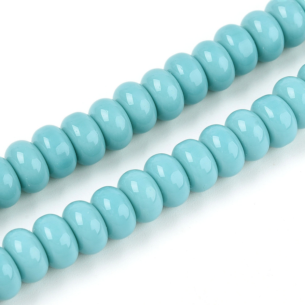 Rondelli 8x5mm Turkoosi, 40kpl