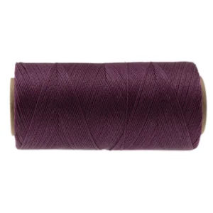 Linhasita waxed polyester cord 0,5mm Amethyst, 10m