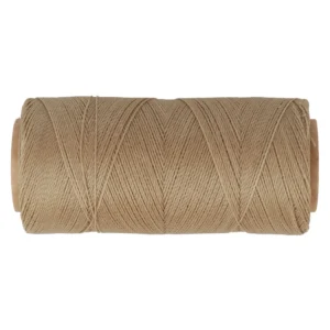 Linhasita waxed polyester cord 0,5mm Beige, 10m