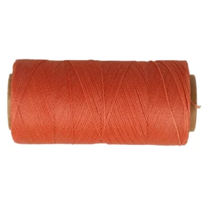 Linhasita waxed polyester cord 0,5mm Coral, 10m